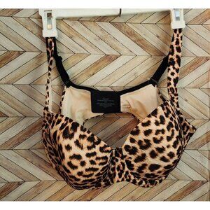 Soma Stunning Support Smooth Full Coverage Leopard Underwire Size 38DD 570266026